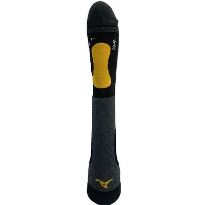 Performance de détection d'aiguille pour adultes Logo personnalisé thermique hivernal Merino chaussettes de ski en laine