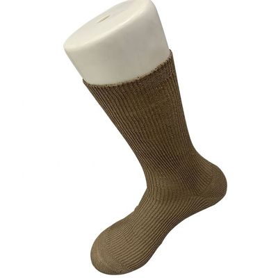 Épaisseur standard quotidienne de chanvre naturel Chaussettes pour femmes tricotées avec des fils de chanvre et de la soie