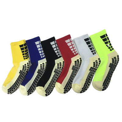 Chaussettes à talons en maille respirantes antidérapantes avec demi-terry LZ-21-antilsip 01