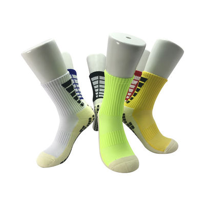Chaussettes de sport antidérapantes avec prise personnalisée et haute cheville LZ-21-antilsip 01