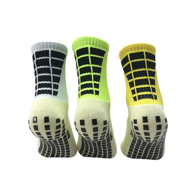 Chaussettes de sport antidérapantes avec prise personnalisée et haute cheville LZ-21-antilsip 01