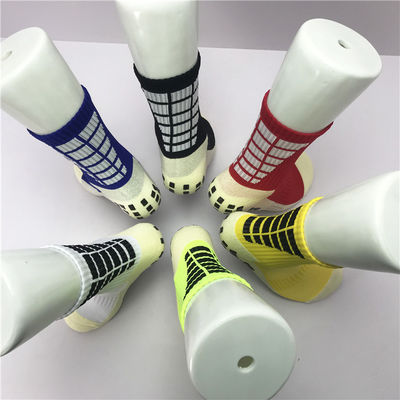 Chaussettes de sport antidérapantes avec prise personnalisée et haute cheville LZ-21-antilsip 01