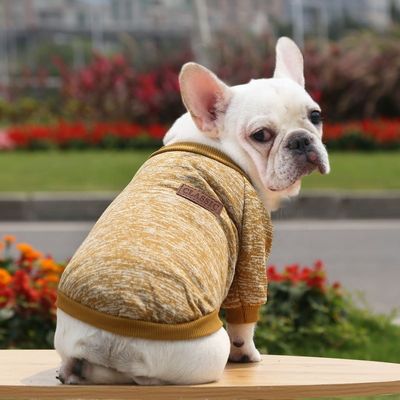 Commodes animaux de compagnie durables T-shirts pour chiens et chats Vêtements accessoires type pulls pulls