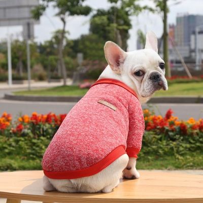 Vêtements pour chiens pour animaux de compagnie d'automne et d'hiver en polyester Vêtements chauds épais pour petits chiens XS-XXL
