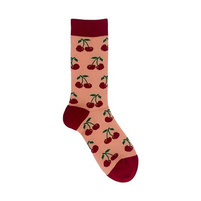 Des chaussettes d'hiver en coton en tricot