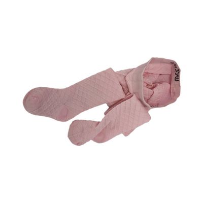 En tricotée couleur rose, bébé filles, collants à pieds, style outlet, mignon, long, enfants, étroits.