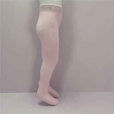 En tricotée couleur rose, bébé filles, collants à pieds, style outlet, mignon, long, enfants, étroits.