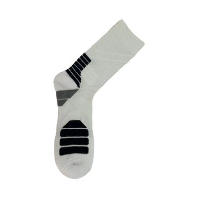 Homme sur mesure Hiver Blanc Rouge Casual Basketball Longues chaussettes de sport avec 50000 Quantité