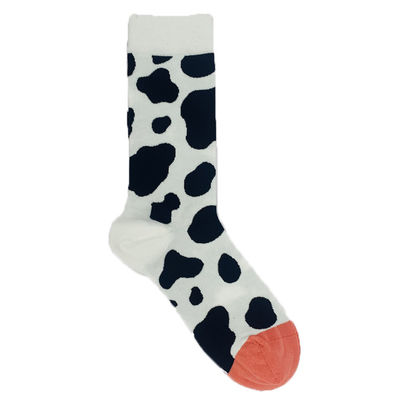 Des chaussettes longues Happy Jacquard populaires pour les femmes pour les fêtes de fin d'année