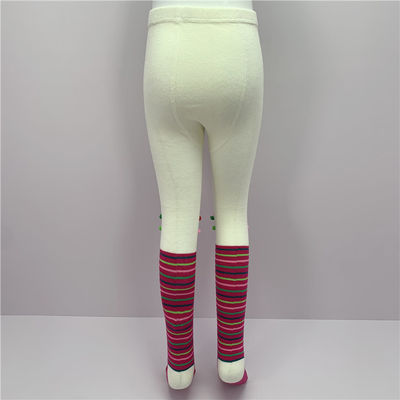 70% coton peigné 28% polyester 2% spandex imprimerie sur mesure filles mignonnes collants pour enfants