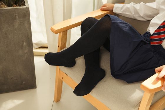 Les filles de 0 à 15 ans Pantalon de danse de ballet XS S M L Tailles bébé Solides bas noirs et blancs