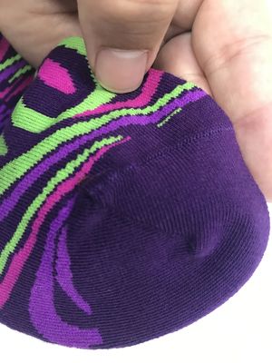 Des chaussettes de coton peignées en hiver, des fêtes colorées, drôles, drôles, imprimés à 360 degrés, hommes, femmes, 5% de spandex.