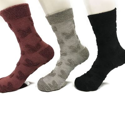 Des chaussettes antidérapantes séchées rapides sur mesure avec motif d'impression régulier LZ-22-sport 025