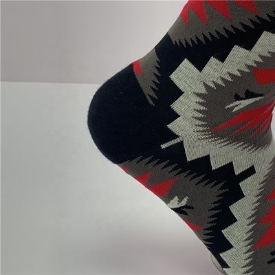 70% coton peigné 28% nylon 2% spandex chaussettes personnalisées pour hommes en noir