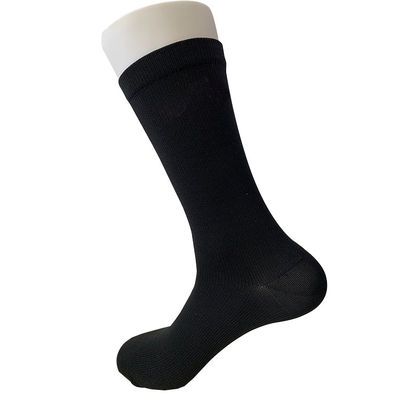 Chaussettes à pression élastique cousues à la main pour hommes couleur personnalisée longueur de cheville