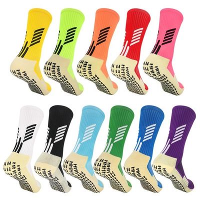 11 couleurs chaussettes de basket-ball sans glissement en coton pour hommes sport en plein air et vêtements décontractés
