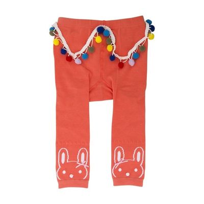 Les filles de la grenouille avec des collants chauds avec 80% de coton peigné 18% de polyamide 2% de spandex