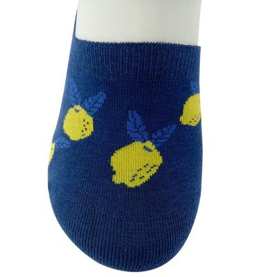 80% coton peigné 17% polyamide 3% spandex chaussettes invisibles personnalisées pour hommes et femmes