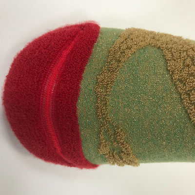 Des chaussettes en coton argentées sur mesure pour garçons et filles de 5 à 9 ans