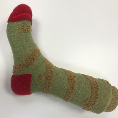 Des chaussettes en coton argentées sur mesure pour garçons et filles de 5 à 9 ans