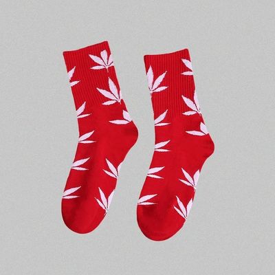 Chaussettes de sport pour femmes en coton coloré pour un port confortable