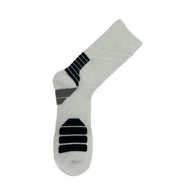 Des chaussettes de sport en coton rouge blanc pour hommes et femmes
