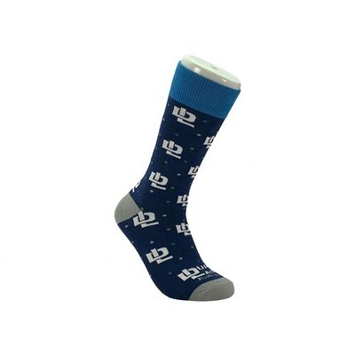 Chaussettes en coton thermique à cheville haute pour hommes avec motif d'impression mignon en option