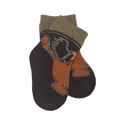 Des chaussettes de fille en coton tricoté 70% coton 28% polyester 2% spandex