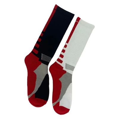 Chaussettes de compression pour hommes et femmes Matériau de coton Impression de logo sur mesure Taille 39-41