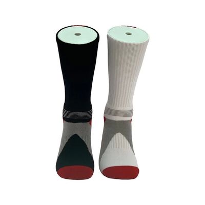 Chaussettes de compression pour hommes et femmes Matériau de coton Impression de logo sur mesure Taille 39-41