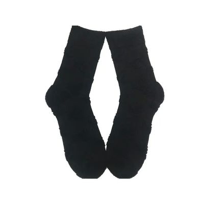 Des chaussettes à manches non glissantes sur mesure des chaussettes de football en coton