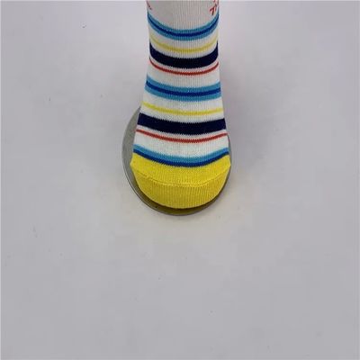 Chaussettes à rayures de dessin animé pour nouveau-nés garçons et filles 12-24 mois en coton peigné
