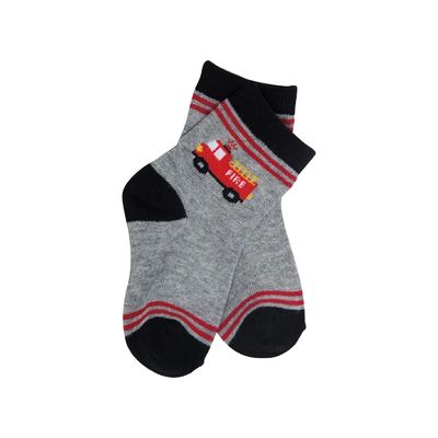 Des chaussettes d'hiver anti-déroute pour bébé avec une impression de dinosaure mignonne, épaisse et chaude, tricotée