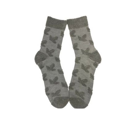 Logo personnalisé coton Luxe chaussettes de sport unisexe d'hiver avec motif imprimé et emballage