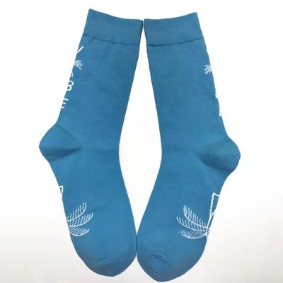 75% coton peigné chaussettes de sport pour hommes avec logo personnalisé durable et respirant