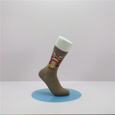 Des chaussettes en coton biologique pour femmes Épaisseur standard Respirant jolies longues chaussettes