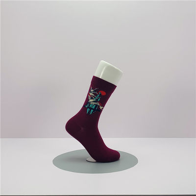 Des chaussettes en coton biologique pour femmes Épaisseur standard Respirant jolies longues chaussettes
