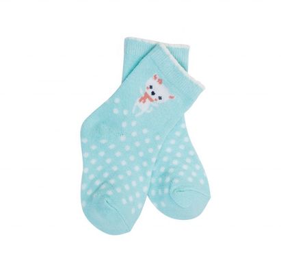 Des chaussettes de bébé en coton sur mesure pour la chaleur et la mode