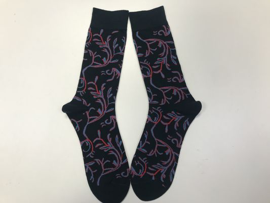 Des chaussettes en coton pour hommes rétro et de luxe