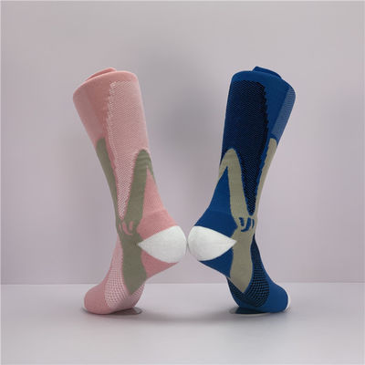 25%Chaussettes de football à poignée en polyamide chaussettes de sport longues pour l'entraînement et la performance sportive