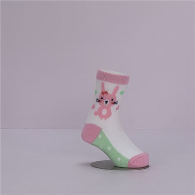 Épaisseur standard chaussettes pour bébés à imprimerie mignonne anti-dérapant chaussettes pour enfants en coton respirantes