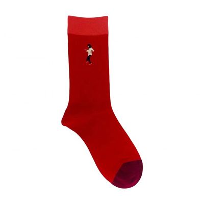 Assistance 7 jours Temps de livraison de l'échantillon de commande Style régulier Custom Hommes Femmes chaussettes de sport