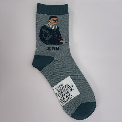 39-42 Chaussettes de coton à la mode Designer femme chaussettes longues thermiques pour femmes