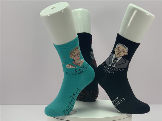 39-42 Chaussettes de coton à la mode Designer femme chaussettes longues thermiques pour femmes
