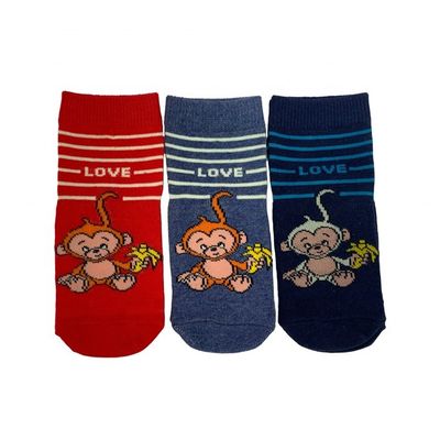 Chaussettes d'hiver épaisseur standard épaisseur tricotée cheville dessin animé animal pour le port occasionnel