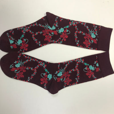 Logo sur mesure chaussettes d'impression de mode hommes chaussettes de mode Méthode de tissage tricotée à prix abordable