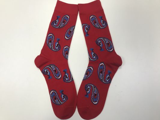 Logo sur mesure chaussettes d'impression de mode hommes chaussettes de mode Méthode de tissage tricotée à prix abordable