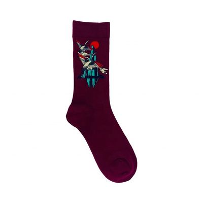 Chaussettes sur mesure en coton pour hommes, femmes, athlétisme, sports d'hiver, chaussettes chaudes pour équipage, chaussettes longues, longueur de cheville