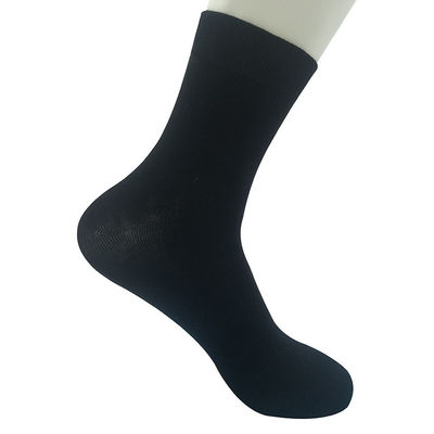 Tissus d'été 2% élastane couleur multiple couleur solide bambou chaussettes tricotées pour hommes