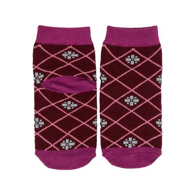 Chaussettes chaudes en coton antidérapantes respirantes pour enfants Épaisseur standard